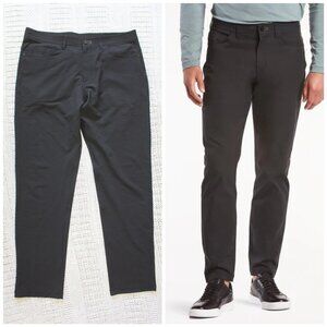 Public Rec Dealmaker Straight black pants size 34/32 lightweight slacks casual